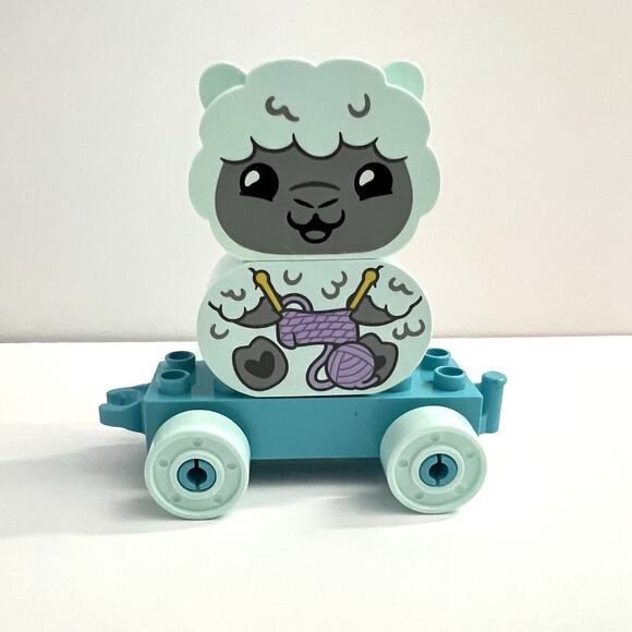 Lego Duplo 10412 Animal Train Block Building Toy Set Lamb Cow Rooster Horse - Picture 4 of 9